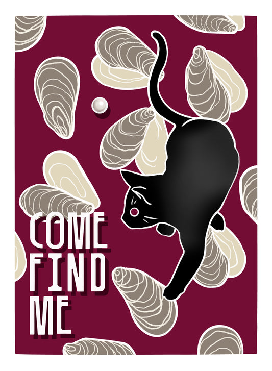 " Come find me. "